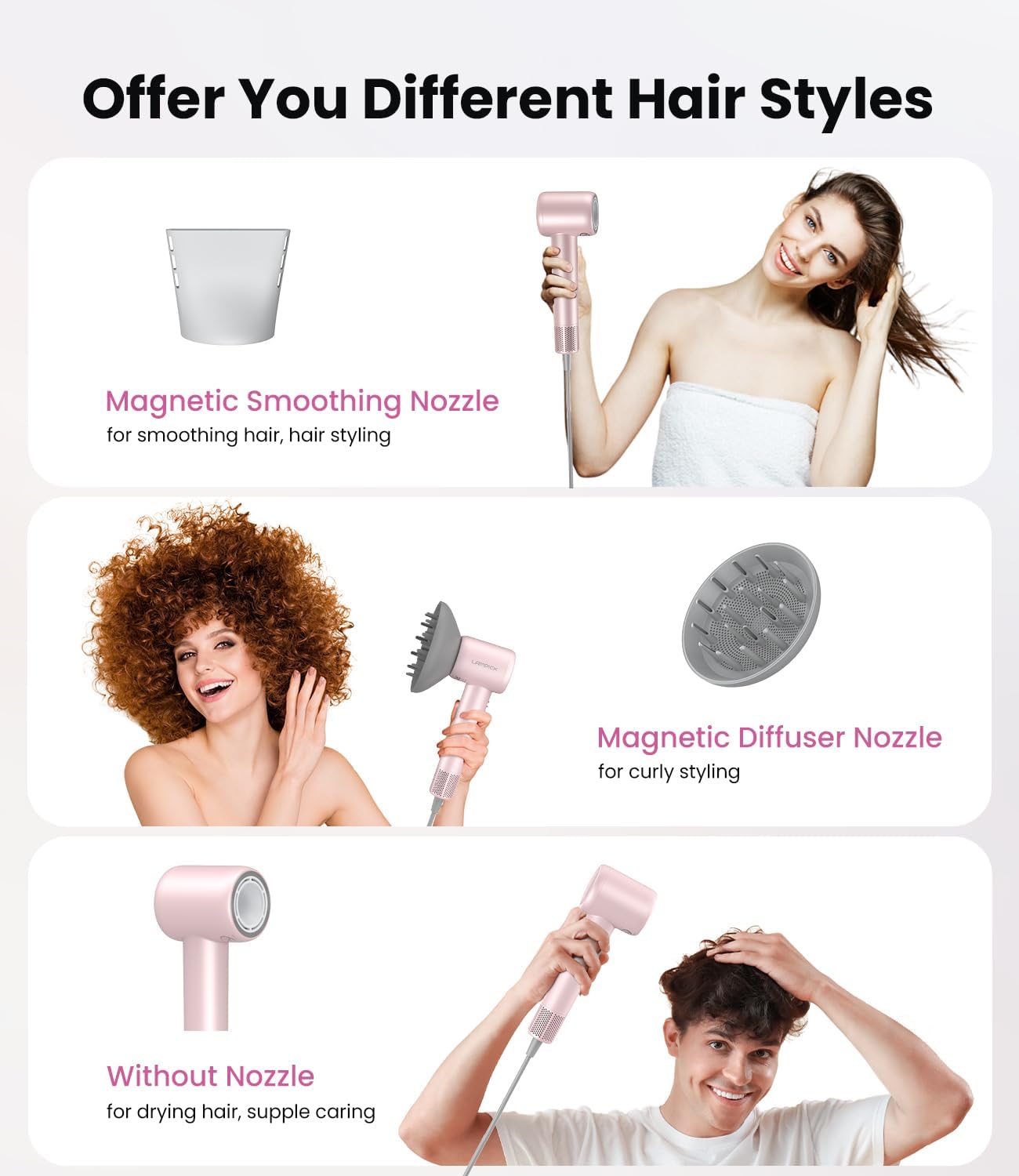 Lampick Hair Dryer | HD21U