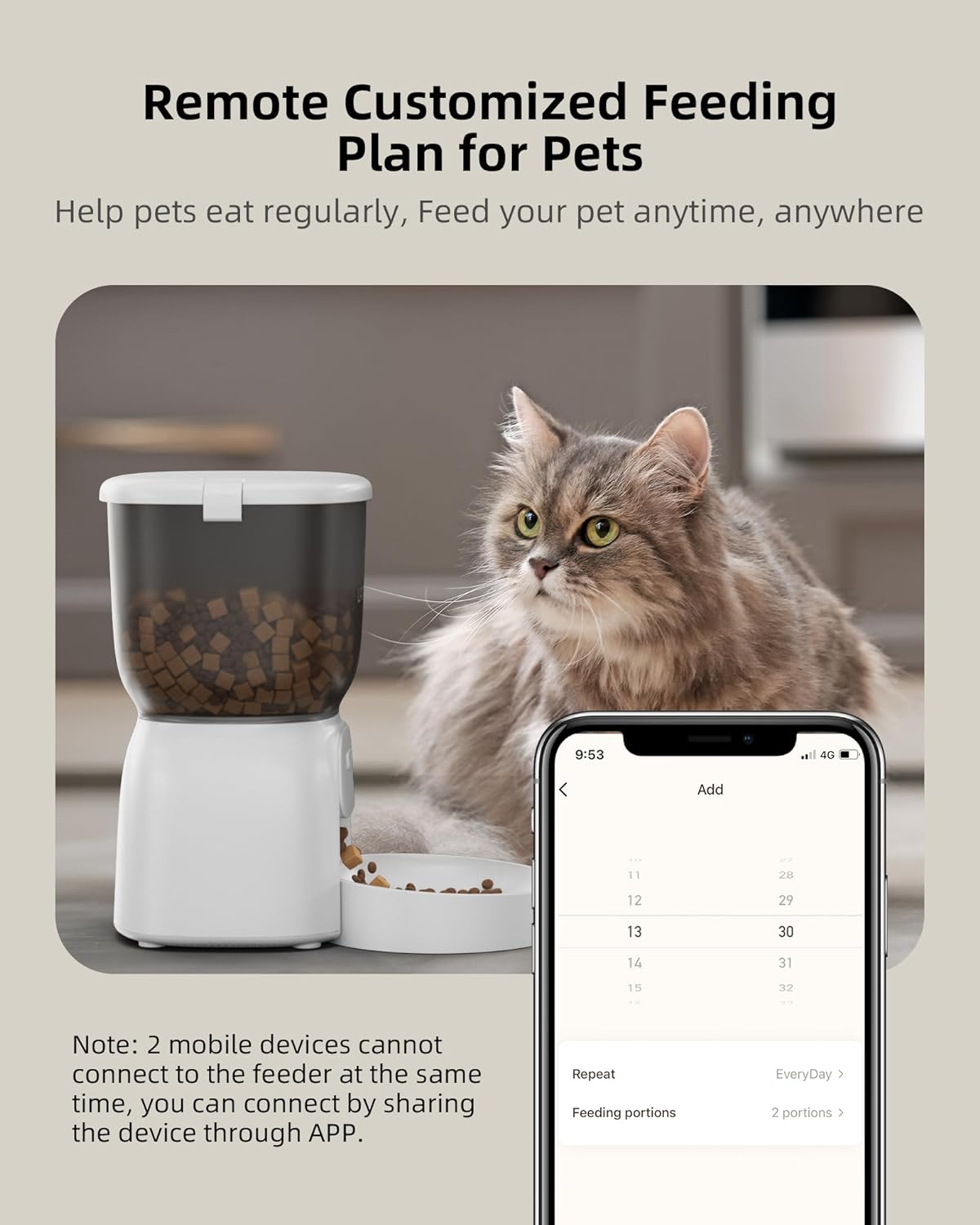 Lampick Pet Feeder | Wifi