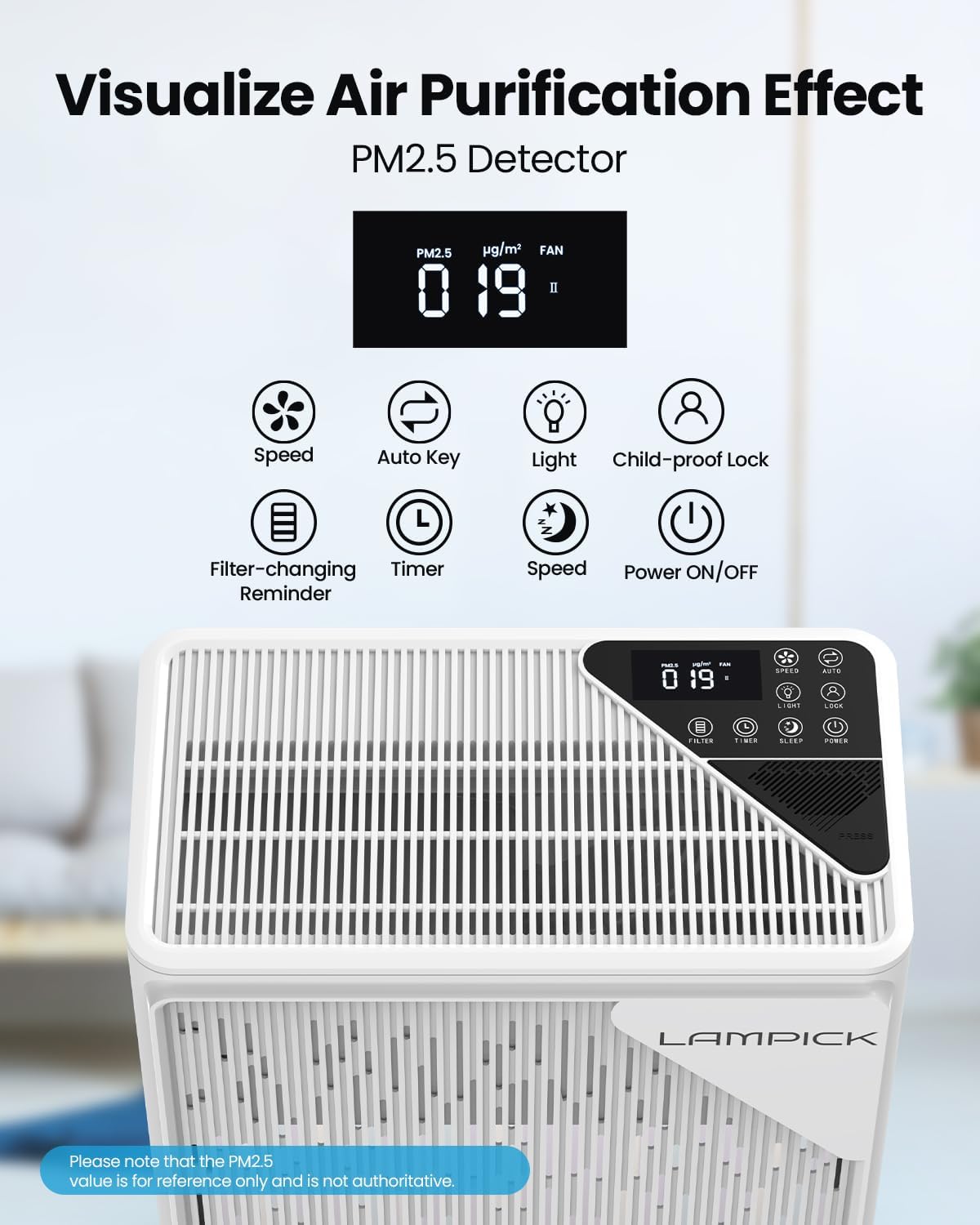 Lampick Air Purifier | A6