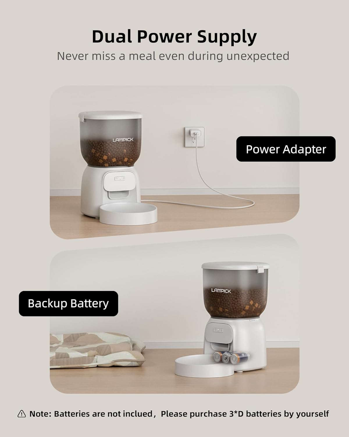 Lampick Pet Feeder | Wifi