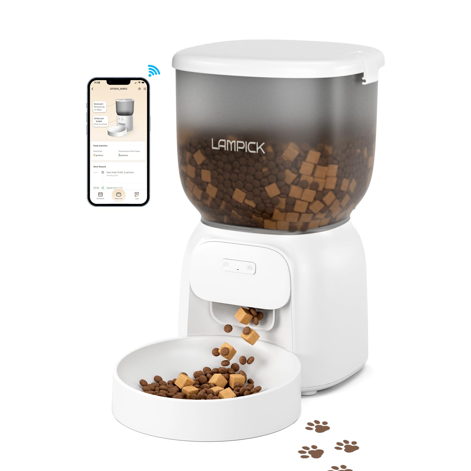 Lampick Pet Feeder Wifi Lampickhome