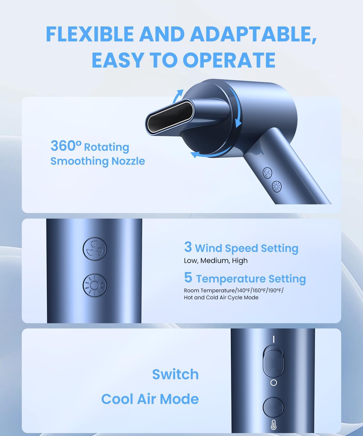 Lampick Hair Dryer | YEY-GS81-1