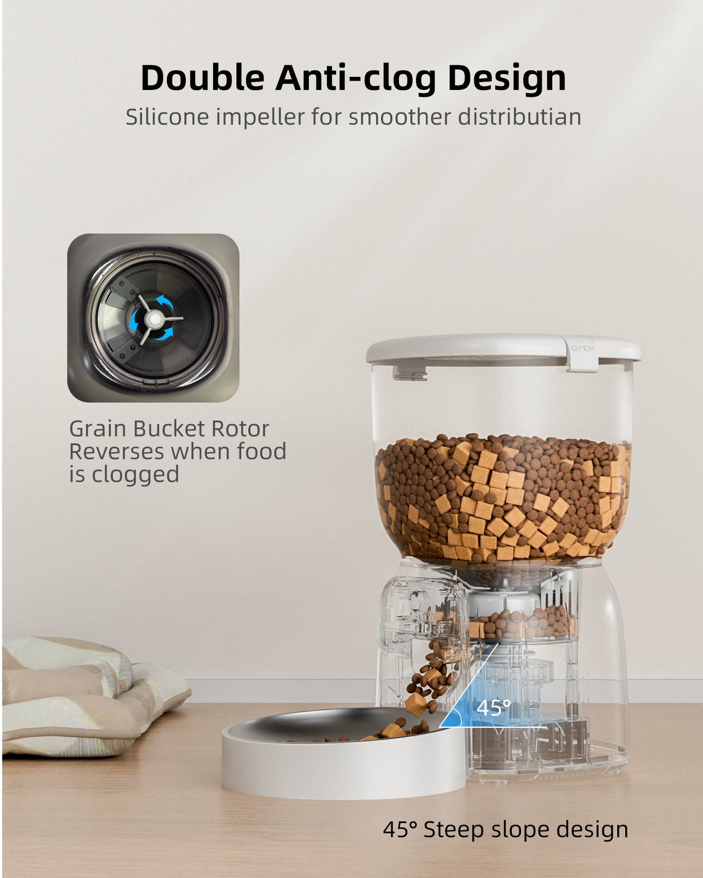 Lampick Pet Feeder | Camera